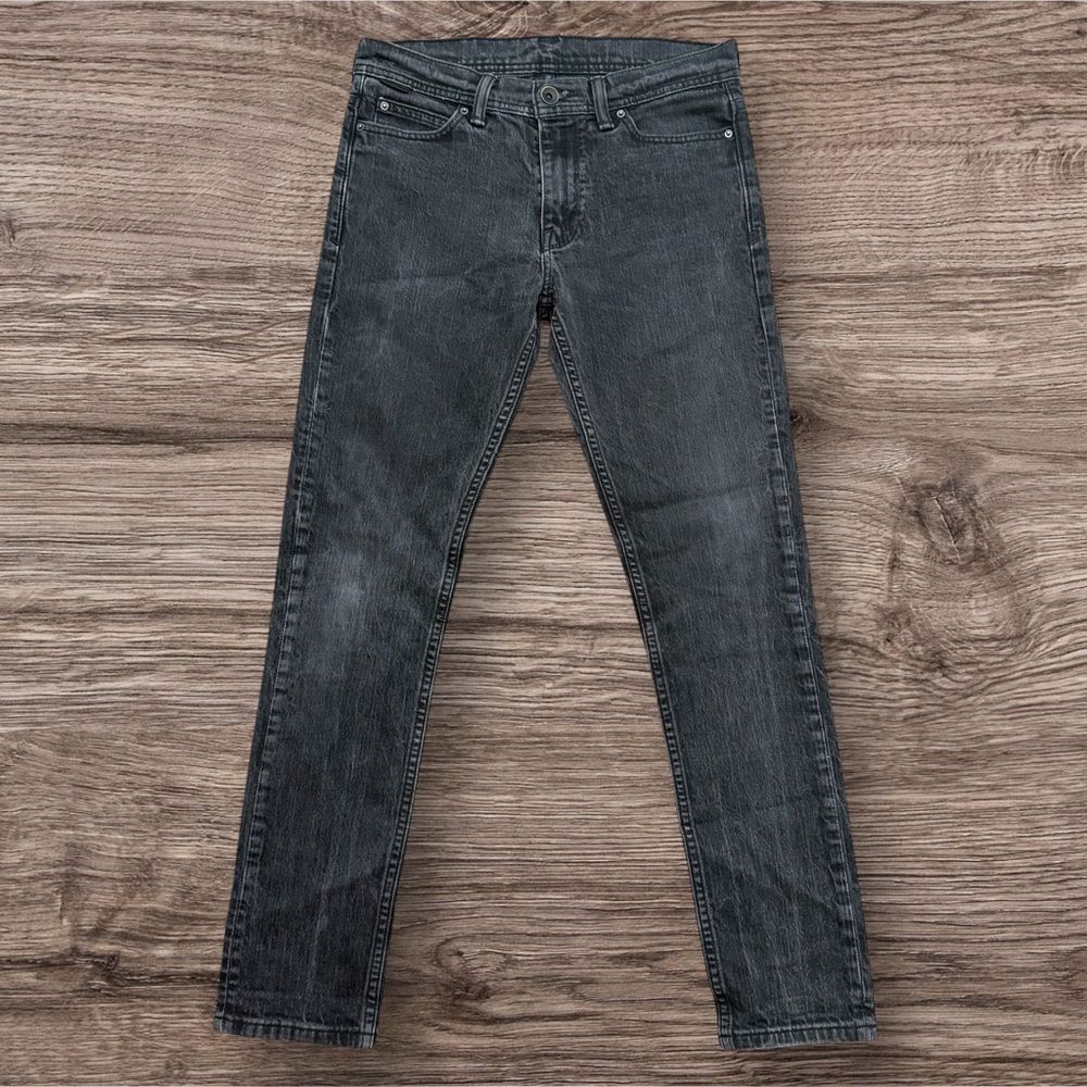 BDG Urban Outfitters Black Skinny Stretch Jeans Men’s 29x30 Faded Modern Fit